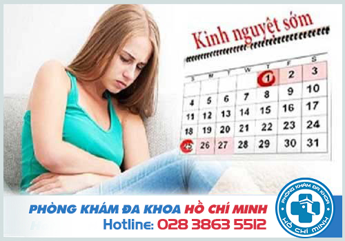 Có kinh sớm hơn 4 ngày là do đâu ? Có nguy hiểm không