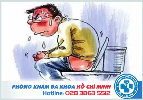 Bệnh trĩ gây khó khăn khi đi đại tiện