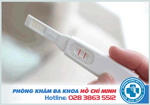 Que thử thai chỉ cho kết quả tương đối