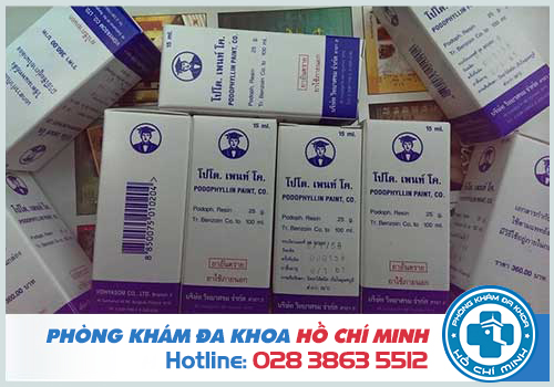 Mua thuốc podophyllin 25 ở Cao Bằng chữa bệnh sùi mào gà giá rẻ